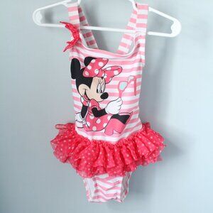 Disney Store Size 3 Minnie Mouse Bathing Suit